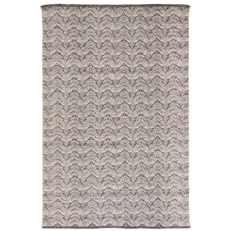 Safavieh 4 x 6 ft. Kilim Contemporary Flat Weave Rectangle Rug Beige & Black KLM729B-4